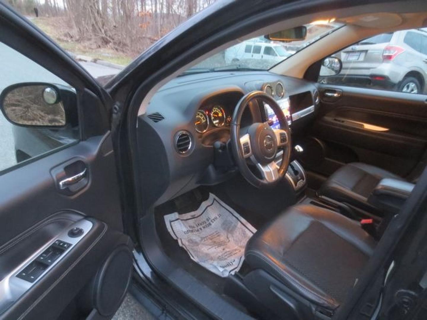 2015 Black /Black Jeep Compass Latitude (1C4NJDEB0FD) with an 2.4L 4cyl engine, Automatic transmission, located at 270 US Route 6, Mahopac, NY, 10541, (845) 621-0895, 41.349022, -73.755280 - Photo#6